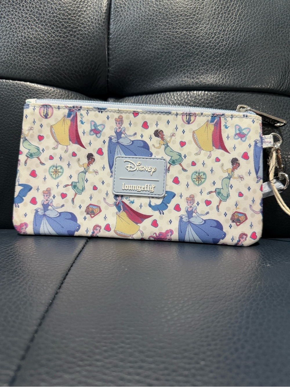 LF Disney Princess Manga Style Nylon Wristlet Wallet